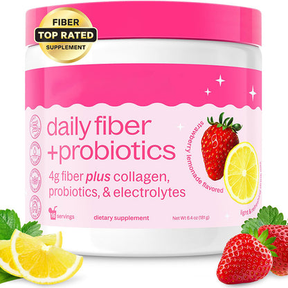 Collagen Probiotic Powder with Daily Fiber